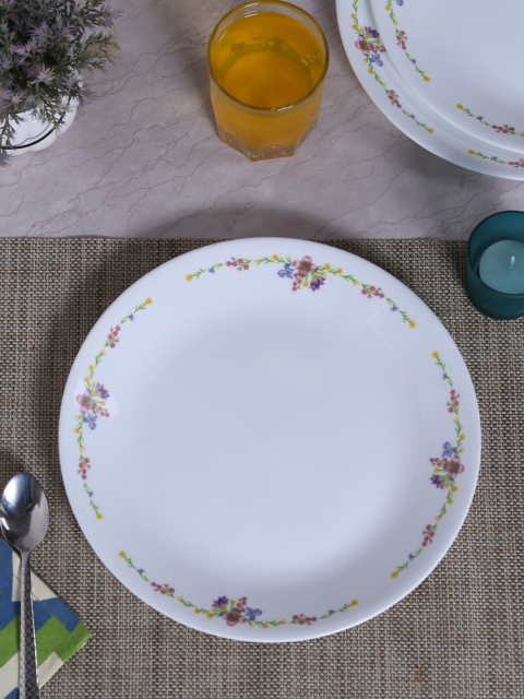 

Corelle Set Of 6 White Printed Katori Set