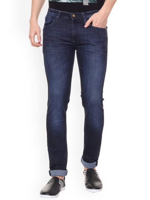 

Solly Jeans Co. Men Blue Regular Fit Mid-Rise Clean Look Jeans