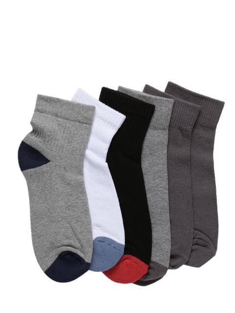 

Levis Mens Pack of 6 Solid Assorted Ankle-Length Socks