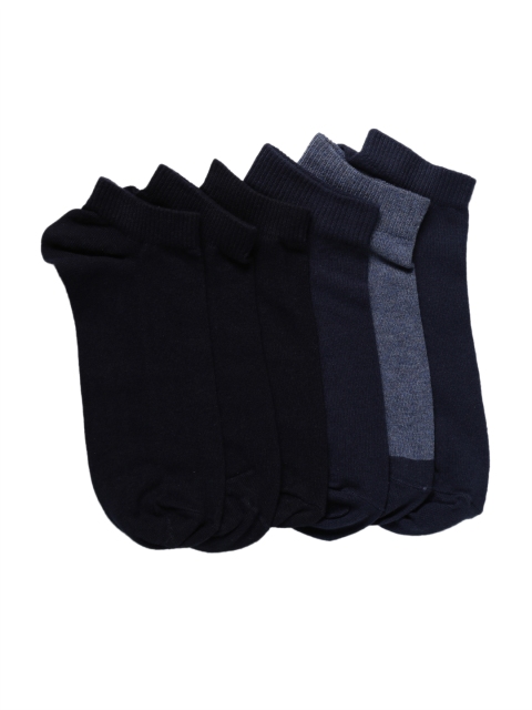 

Levis Mens Pack of 6 Solid Assorted Ankle-Length Socks, Multi