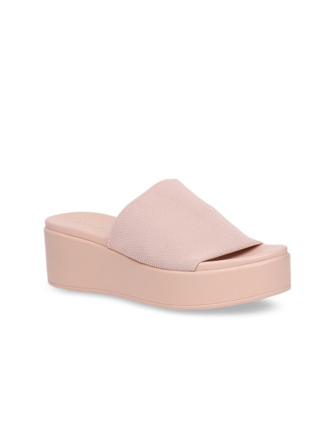 

ALDO Women Pink Solid Sandals