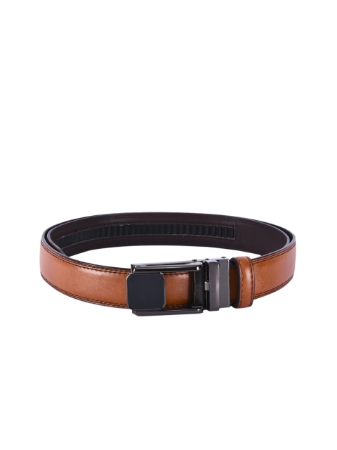 

BuckleUp Men Tan Brown Solid Belt
