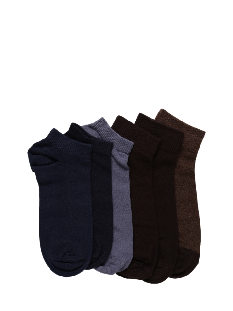 

Levis Mens Pack of 6 Solid Assorted Ankle-Length Socks, Multi