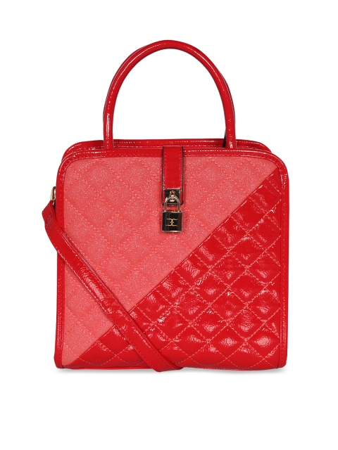

ESBEDA Red Checked Handheld Bag