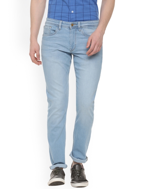 

Allen Solly Men Blue Slim Fit Mid-Rise Clean Look Jeans