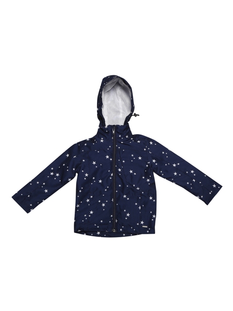 

Allen Solly Junior Girls Navy Blue Printed Tailored Jacket