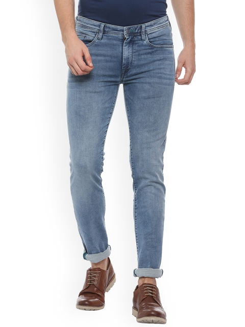 Solly Jeans Co. Men Blue Slim Fit Mid-Rise Clean Look Stretchable Jeans