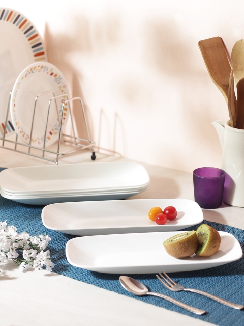 

Corelle White 6-Pieces Solid Glass Plates Set
