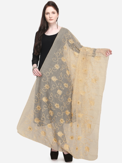 

mf Women Beige Woven Design Dupatta