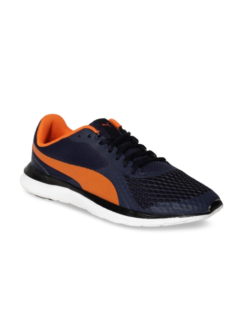 

Puma Unisex Navy Blue Flex T1 Reveal IDP Running Shoes