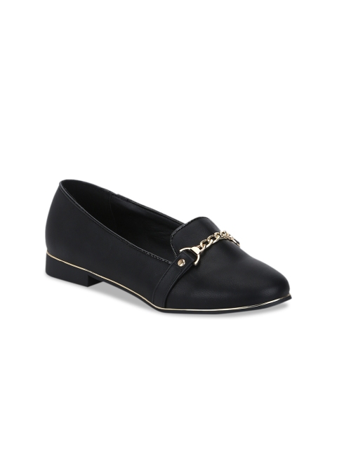 

Truffle Collection Women Black Solid Ballerinas