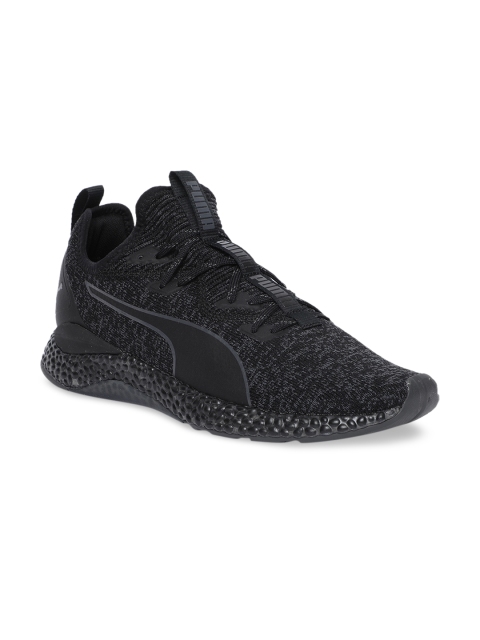 

Puma Men Grey Textile Mid-Top Hybrid Runner Running Shoes