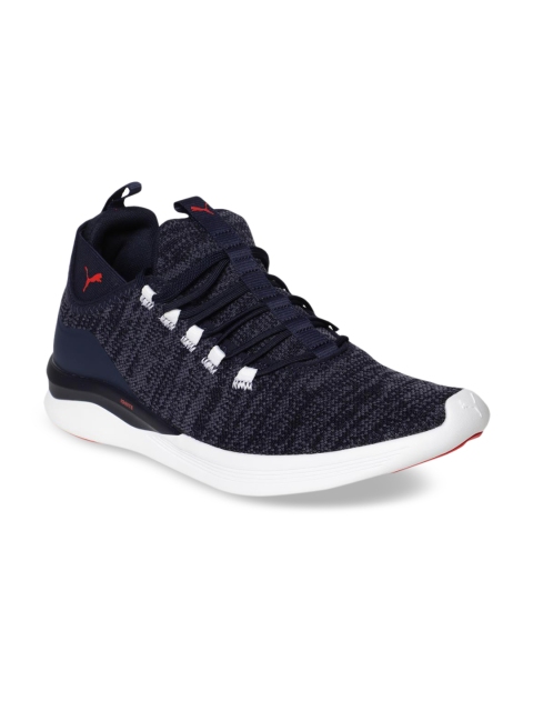 

Puma Men Navy Blue IGNITE Flash Daunt Running Shoes