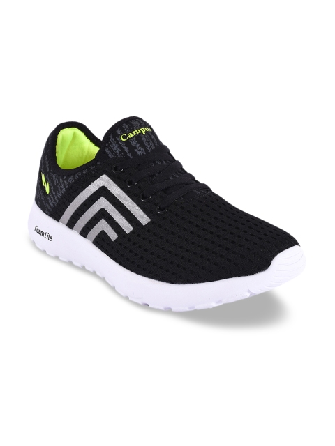 

Campus Men Black Running Shoes