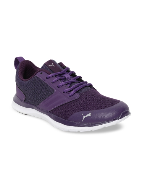 

Puma Women Purple Agile t1 NM IDP Sneakers
