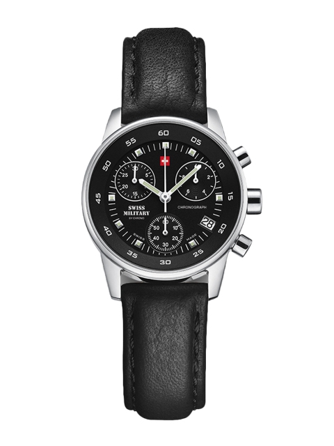 

Swiss Military by Chrono Women Black Analogue Watch SM34013.03