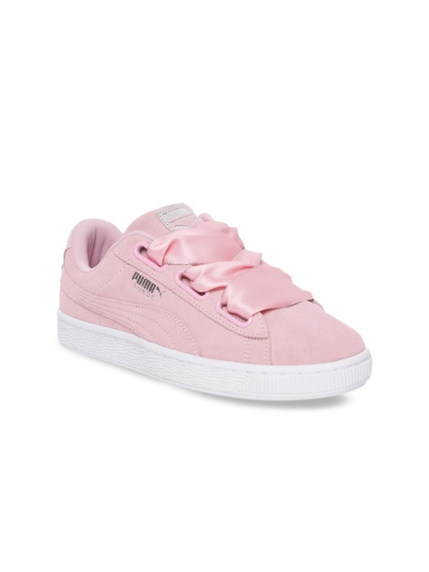 

Puma Women Pink Suede Heart Galaxy Wn s Sneakers 36923201