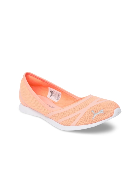 

Puma Women Peach-Coloured Puma Vega Ballet MU IDP Slip-On Sneakers 36833404