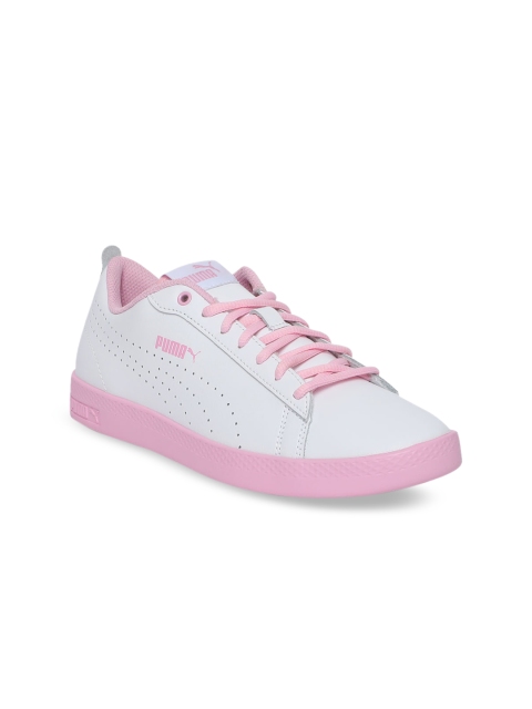 

Puma Women White Puma Smash Wns v2 L Perf Sneakers 36521607