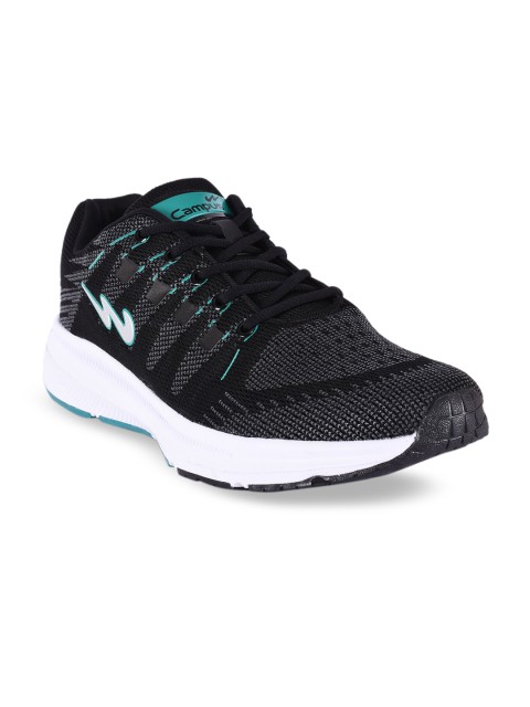 

Campus Men Black Running Shoes
