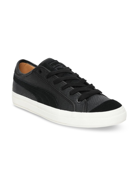 

Puma Unisex Black Capri SELECT Leather Sneakers