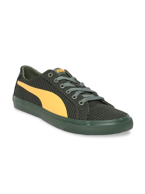 

Puma Men Olive Green Sneakers