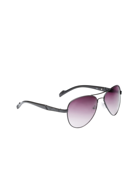 

VAST Unisex Aviator Sunglasses AVIATOR_1003_BLACKSMOKEPURP, Purple