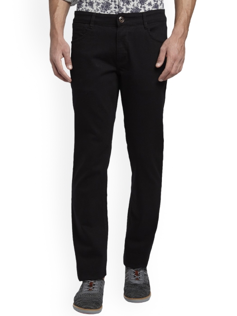 

Parx Men Black Slim Fit Mid-Rise Clean Look Jeans