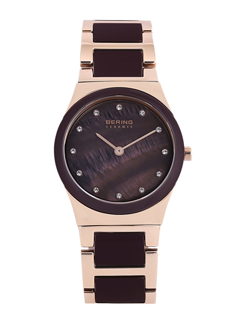 

Bering Women Brown Ceramic Sapphire Crystal Watches-32230-765