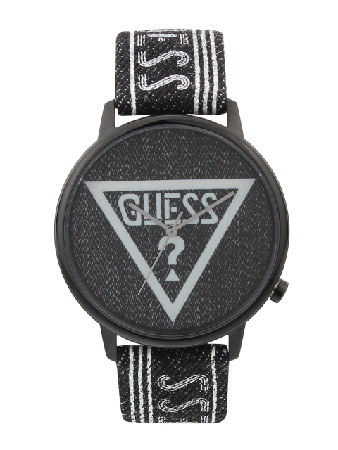 

GUESS Unisex Black Analogue Watch V1012M2