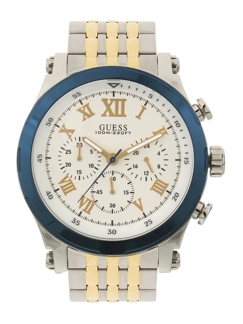 

GUESS Men White Analogue Watch