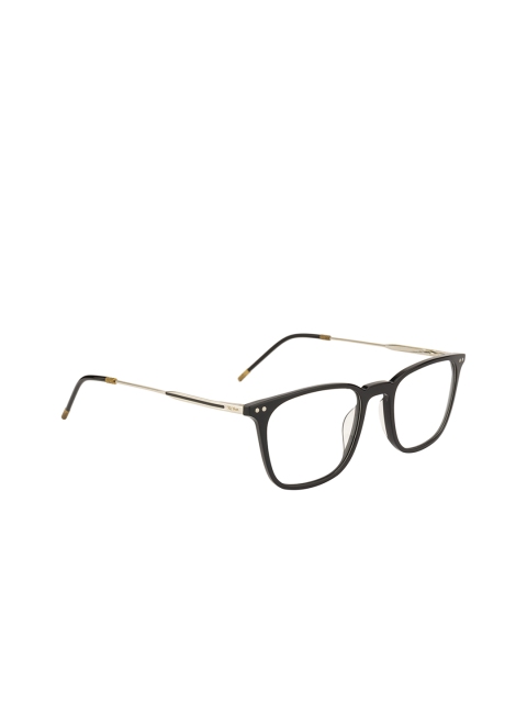 

Ted Smith Unisex Black Solid Full Rim Wayfarer Frames TS-139_C2