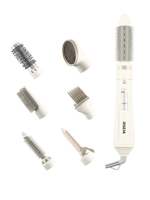 

Rozia Women White 7 in 1 Hair Styler HC8110