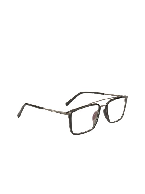 

Ted Smith Unisex Black Solid Full Rim Aviator Frames