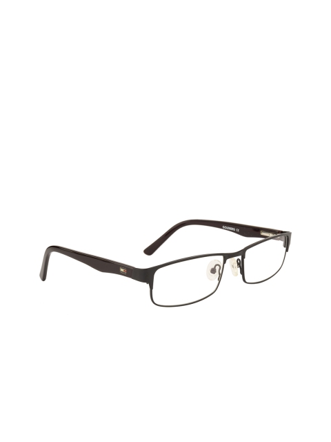 

Gold Berg Unisex Black Solid Full Rim Rectangle Frames
