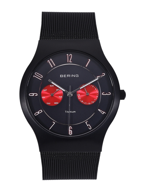 

Bering Men Black Classic Sapphire Crystal Watches-11939-229