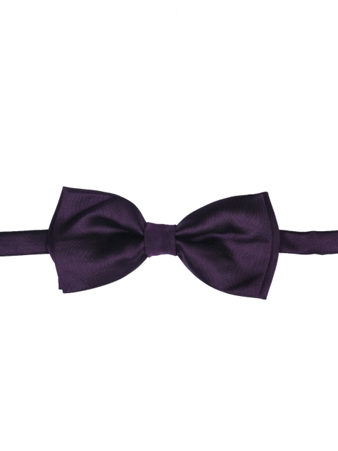 

Tossido Purple Solid Bow Tie