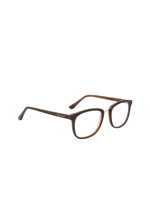 

Ted Smith Unisex Brown Solid Full Rim Wayfarer Frames TS-129_C4