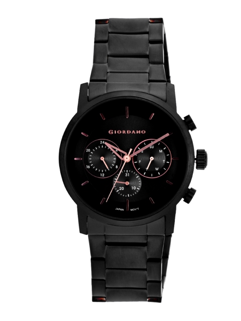 

GIORDANO Men Black Analogue Watch GD-1016-11