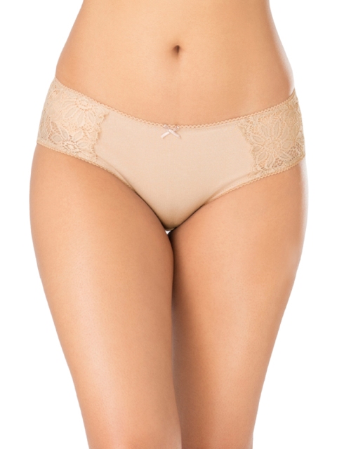 

PrettySecrets Women Nude-Coloured Solid Hipster Briefs P0001AW17