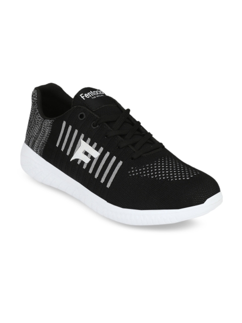 

Fentacia Men Black Running Shoes