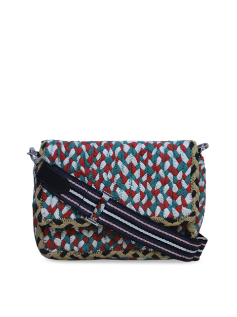 

Diwaah Multicoloured Self Design Sling Bag, Multi