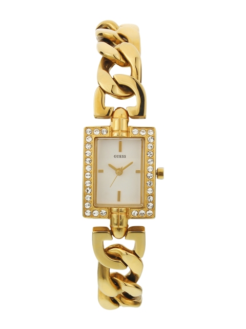 

GUESS Women White Analogue Watch W0540L2