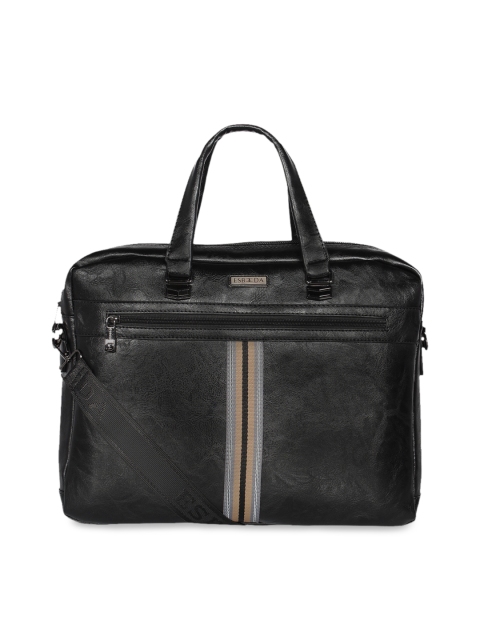 

ESBEDA Unisex Black Solid Laptop Bag