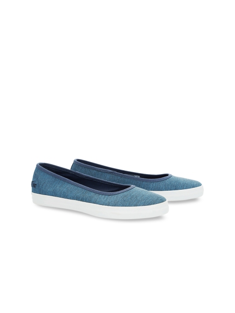 

Lacoste Women Blue Flatforms