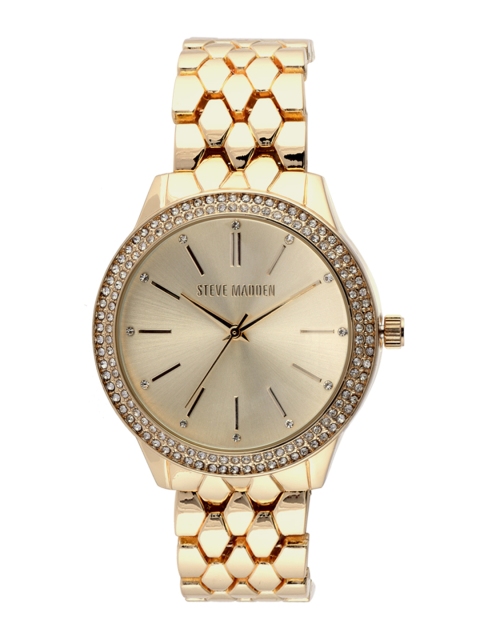 

Steve Madden Women Gold-Toned Analogue Watch SMW239TG