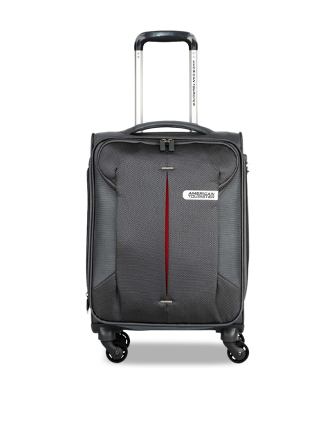 

AMERICAN TOURISTER Unisex Grey SPECTRALITE TSA Cabin Trolley Bag