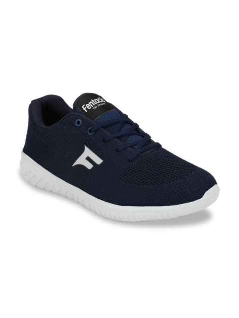 

Fentacia Men Navy Blue Running Shoes