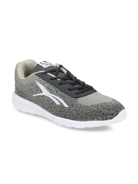 

HIROLAS Men Grey Running Shoes