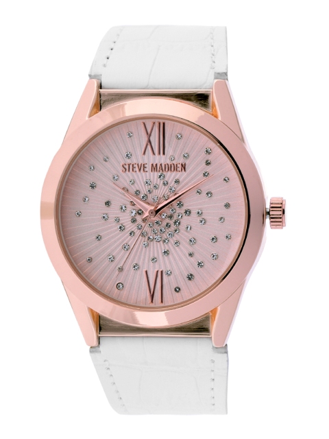 

Steve Madden Women Pink Analogue Watch SMW258Q-WT